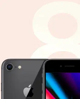 Mobilné telefóny Apple iPhone 8, 64GB, Space Gray - v ponuke aj za cenu 389€