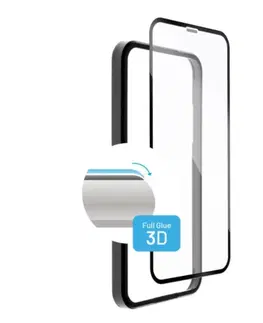 Ochranné fólie pre mobilné telefóny FIXED 3D Ochranné tvrdené sklo pre Apple iPhone XR11, čierne FIXG3DA-334-BK