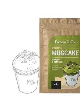 Zdravé potraviny Protein & Co. Protein MugCake 70 g PRÍCHUŤ: Matcha & Almonds