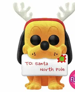 Zberateľské figúrky POP! Disney: Holiday Pluto Special Edition Flocked POP-1227