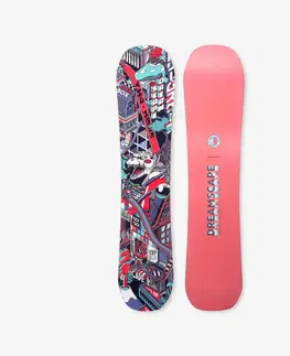 lyžiar Detský snowboard Endzone 120 cm ružový