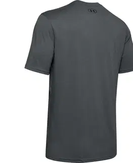 Pánske tričká Pánske tričko Under Armour Sportstyle Left Chest SS Pitch Gray - M