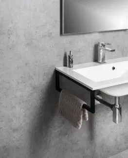 Kúpeľňa SAPHO - YUKON umývadlo 50x45cm, liaty mramor, biela YU050
