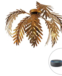 Stropne svietidla Inteligentné stropné svietidlo zlaté 12 lamiel vrátane Wifi G95- Botanica