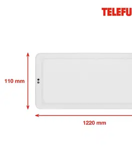Osvetlenie kuchynskej linky Telefunken LED svietidlo Schu, snímač, 22x11 cm biela 840