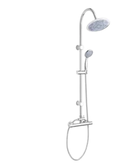 Sprchy a sprchové panely INVENA - Sprchový stĺp s termostatickou batériou GRACJA AU-15-D01-C