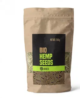 Orechy a semienka VanaVita BIO Konopné semienka - lúpané 50 x 250 g