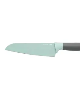 Samostatné nože Nôž Leo santoku 17 cm mätový