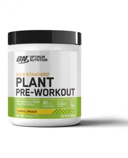 Pre-workouty Optimum Nutrition Gold Standard Plant Pre-Workout 240 g citrónová limonáda