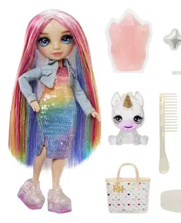 Hračky bábiky MGA - Rainbow High Fashion bábika so zvieratkom - Amaya Raine