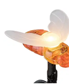 Záhradné lampy Rabalux 77002 vonkajšie dekoratívne solárne svietidlo Bobus, včielky