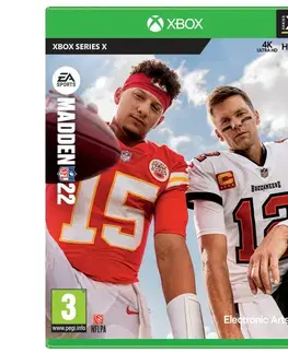 Hry na Xbox One Madden NFL 22 XBOX Series X