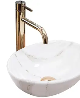 Sanitárna keramika Umývadlo na dosku Sofia Mini Aiax Shiny