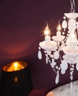 Osvetlenie Závesná lampa SEATTLE luster Dekorhome Priehľadná