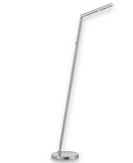 Stojacie lampy Knapstein Calima stojaca LED lampa v tvare tyče matný nikel