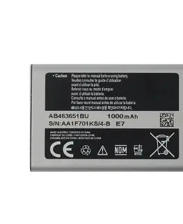 Batérie pre mobilné telefóny - originálne Originálna batéria Samsung AB463651BE, (1000mAh) AB463651BE