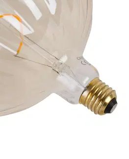 Ziarovky E27 stmievateľná LED lampa G200 jantárová 4W 240 lm 2000K