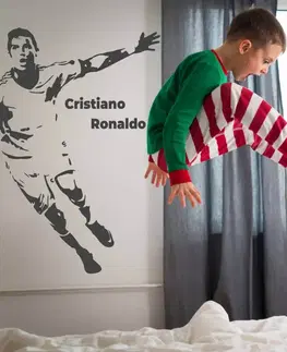 Nálepky na stenu Cristiano Ronaldo - nálepka