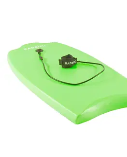vodné športy Detský bodyboard 100 6 – 12 rokov 35" zelený
