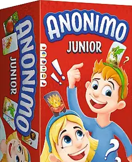 Hračky spoločenské hry pre deti TREFL - Hra ANONIMO JUNIOR