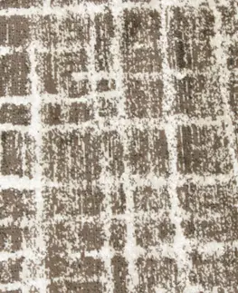 Koberce a koberčeky KONDELA Stellan koberec 160x235 cm béžová / hnedá