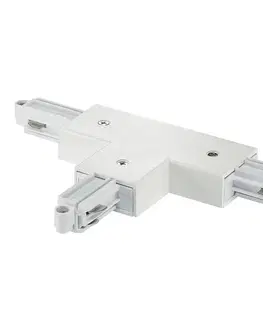 Svietidlá pre 1fázové koľajnicové svetelné systémy Nordlux T konektor prívodnú koľajnicu Link, vľavo, biely