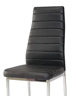 Jedálenské stoličky SIGNAL H-261 jedálenská stolička čierna