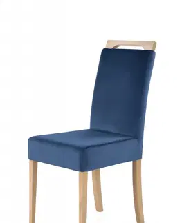 Jedálenské zostavy Jedálenská stolička CLARION Halmar Modrá