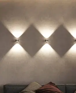 Bodové svetlá Top Light Puk Mini Wall+ LED, šošovky číre, chróm