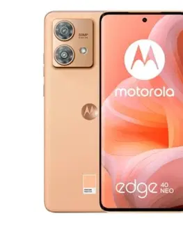 Mobilné telefóny Motorola EDGE 40 NEO, 12/256GB, Peach Fuzz