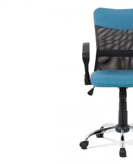 Kancelárske stoličky Kancelárska stolička MESH KA-V202 AUTRONIC Modrá