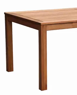 Stolčeky DEOKORK Záhradný obdĺžnikový stôl ENGLAND 160 x 90 cm