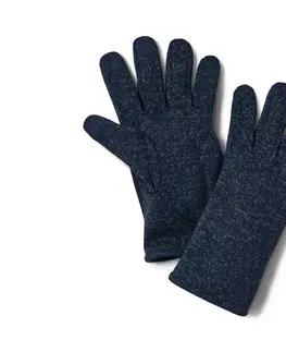 Gloves & Mittens Rukavice z pleteného flísu, tmavomodré