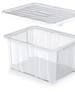 Úložné boxy NABBI NCC16 plastový úložný box 16 l priehľadná