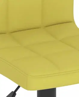 Barové stoličky Barová stolička látka / kov Dekorhome Svetlozelená