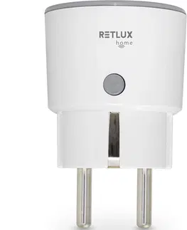 Svietidlá Retlux RSH 201 Inteligentná zásuvka s Wi-Fi a Bluetooth​ pripojením