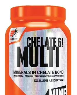 Komplexné vitamíny Multi Chelate 6 - Extrifit 90 kaps.