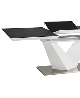 Jedálenské stoly Rozkladací jedálenský stôl ALARAS II Signal 120x80 cm