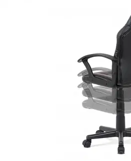 Kancelárske stoličky Kancelárska stolička KA-V107 Autronic Biela