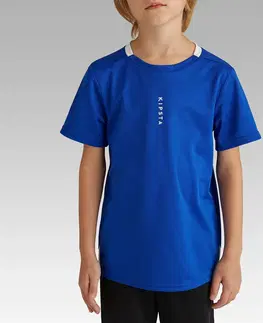 dresy Detský futbalový dres Essentiel modrý