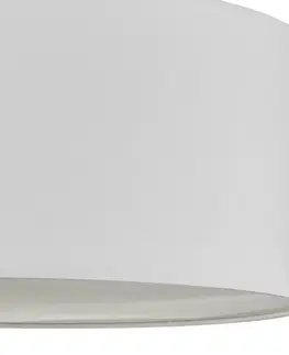 Stropné svietidlá Hufnagel Biele stropné svietidlo Mara, 40 cm