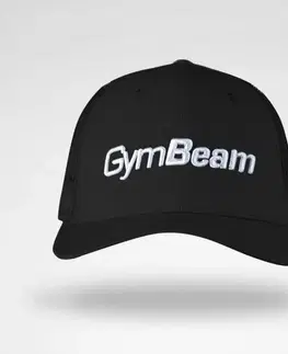 Šiltovky a čiapky GymBeam Šiltovka Mesh Panel Cap Black  uni