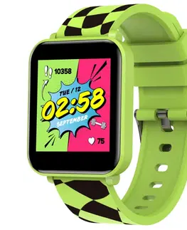 Inteligentné hodinky Canyon KW-43, Joyce, smart hodinky pre deti, zelené CNE-KW43YB