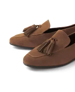 Shoes Mokasíny z velúrovej kože