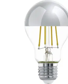 Žiarovky Eglo LED Žiarovka so zrkadlovým vrchlíkom A60 E27/7,3W/230V 2700K - Eglo 110029 