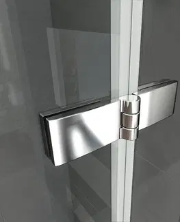 Sprchové dvere H K - Vaňová zástena S3 CLEAR 100x140cm - trojdielna sklopná, číre sklo SE-S3CLEAR100