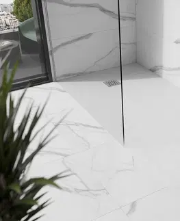 Vane MEXEN - Stone+ sprchová vanička obdĺžniková 180x100, biela 44101018