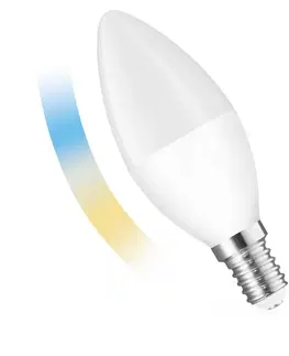 LED osvetlenie  LED Stmievateľná žiarovka E14/5W/230V 2700-6500K Wi-Fi Tuya 