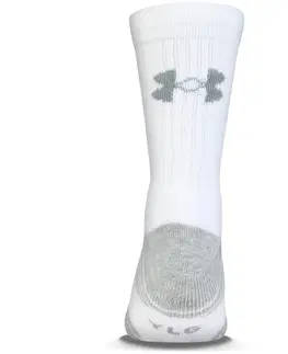 Pánske ponožky Pánske ponožky Under Armour HeatGear Tech Crew 3 páry Black - M (36-41)
