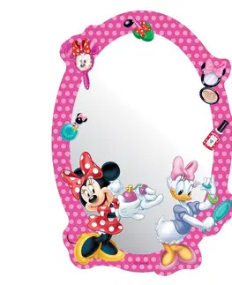 Samolepky na stenu AG Art Samolepiace detské zrkadlo Minnie Mouse, 15 x 21,5 cm